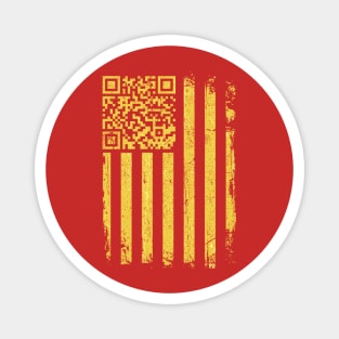 QR President Trump Dance Code Trump 45 47 Magnet